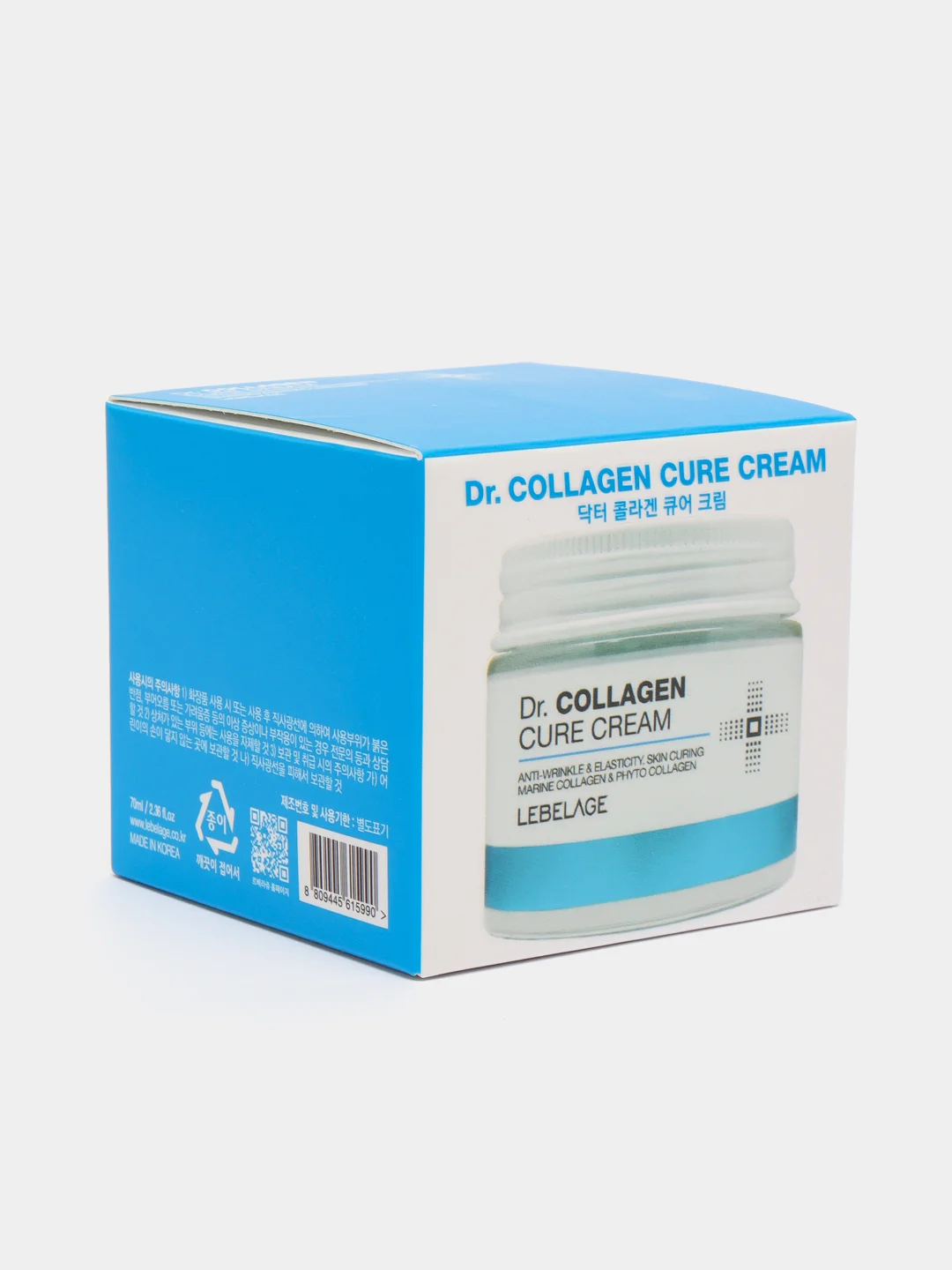 Синий крем антивозрастной для лица Lebelage Dr. Cream, 70 мл