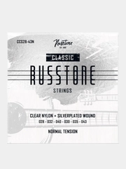 Струны для классической гитары Russtone CCS, посеребренная обмотка