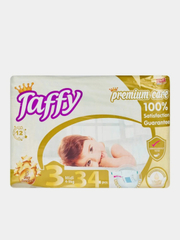 Подгузники  мidi 3, 4-9 кг, 34 штуки