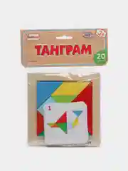 Развивающая игрушка-головоломка "Пазл Танграм", методика Монтессори