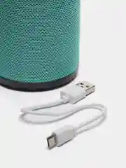 Портативная колонка LuazON LAB-52, 6 Вт, microSD, AUX, USB, зеленая