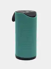 Портативная колонка LuazON LAB-52, 6 Вт, microSD, AUX, USB, зеленая