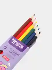 Карандаши цветные Schoolformat "Сказочные единорожки", шестигранные
