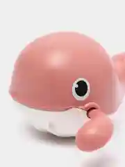 Розовый заводная игрушка для купания в ванной "Милый кит" / Игрушка для малышей