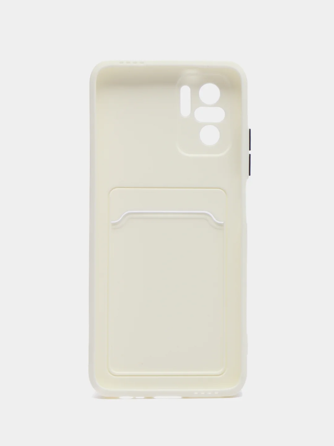 Белый чехол с карманом для карт Xiaomi Redmi Note 8 Pro 9 9A 9C 9T 10 10C 10A 11 Lite 11T Pro