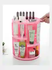Розовый органайзер для косметики