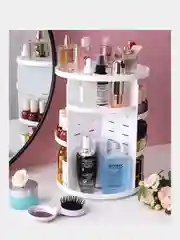Белый органайзер для косметики