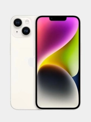 Смартфон Apple iPhone 14, 128 Gb, Starlight