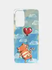 Голубой чехол для Xiaomi 12 Lite, Сяоми 12 Лайт с рисунком