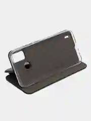 Черный чехол книжка Tecno Spark 6 GO