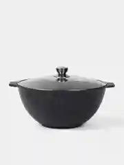 Казан 10л Мечта, толстостенный, покрытие Granit black, 10 л