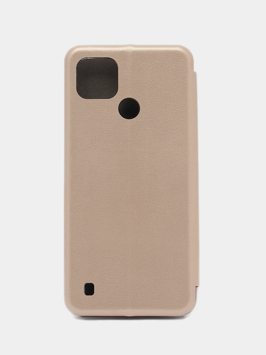 Золотой чехол-книжка для Realme C21Y / Realme С25Y (Реалми С21Y / С25Y)