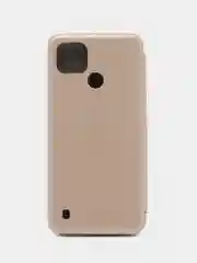 Золотой чехол-книжка для Realme C21Y / Realme С25Y (Реалми С21Y / С25Y)