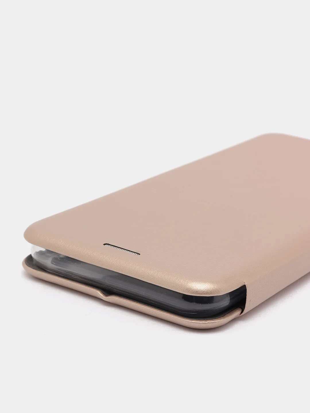 Золотой чехол-книжка для Realme C21Y / Realme С25Y (Реалми С21Y / С25Y)
