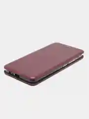 Багровый чехол-книжка для Realme C21Y / Realme С25Y (Реалми С21Y / С25Y)