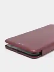 Багровый чехол-книжка для Realme C21Y / Realme С25Y (Реалми С21Y / С25Y)
