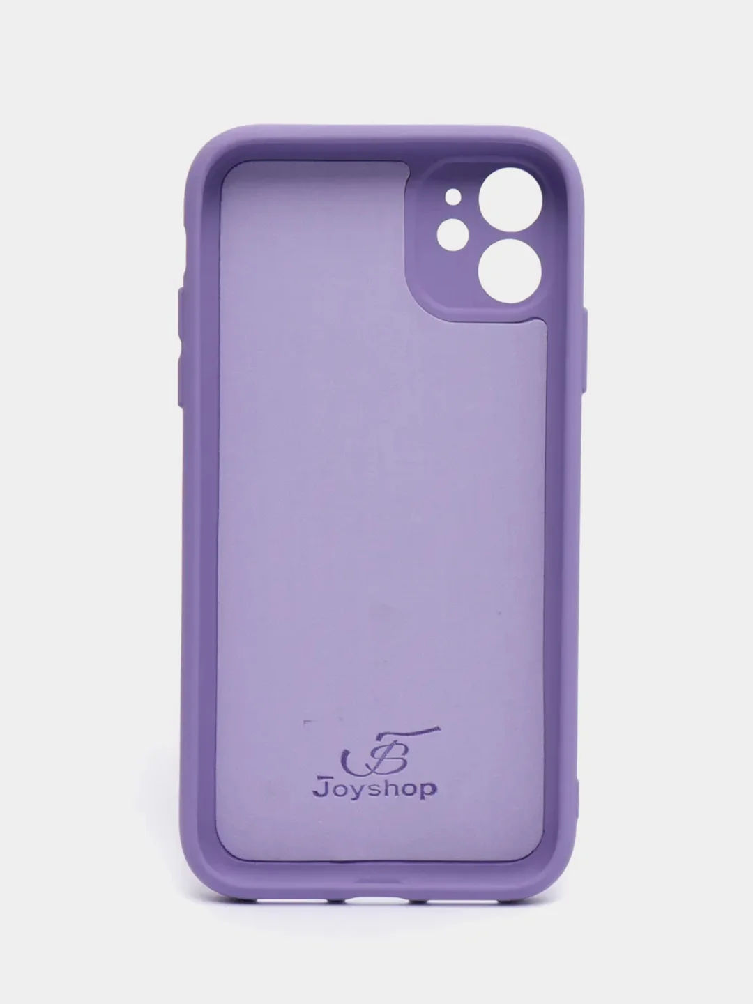 Пурпурный чехол для iPhone 11, 12 с бархатной подкладкой с картинкой / рисунком
