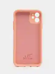 Манго чехол для iPhone 11, 12 с бархатной подкладкой с картинкой / рисунком