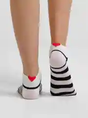 Серый металлик носки