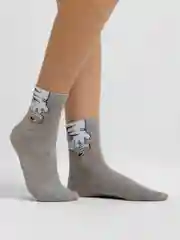 Серый носки