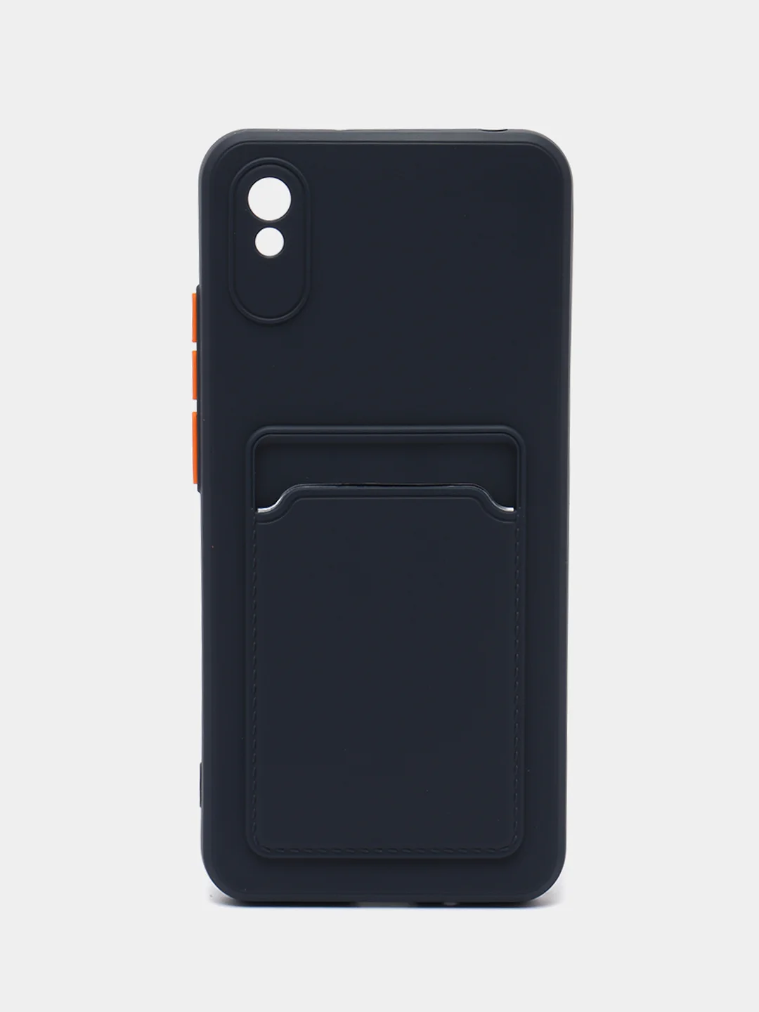 Синий чехол с карманом для карт Xiaomi Redmi Note 8 Pro 9 9A 9C 9T 10 10C 10A 11 Lite 11T Pro