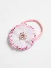 Фуксия повязка на голову кружевная, для малышей