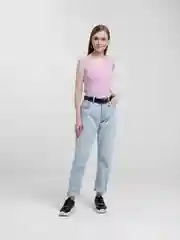 Конфетный топ женский, майка лапша в рубчик