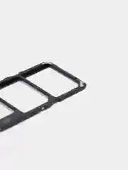 Держатель сим (SIM) для Samsung Galaxy A12 (A125) сим-лоток, черный