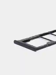 Держатель сим (SIM) для Samsung Galaxy A12 (A125) сим-лоток, черный