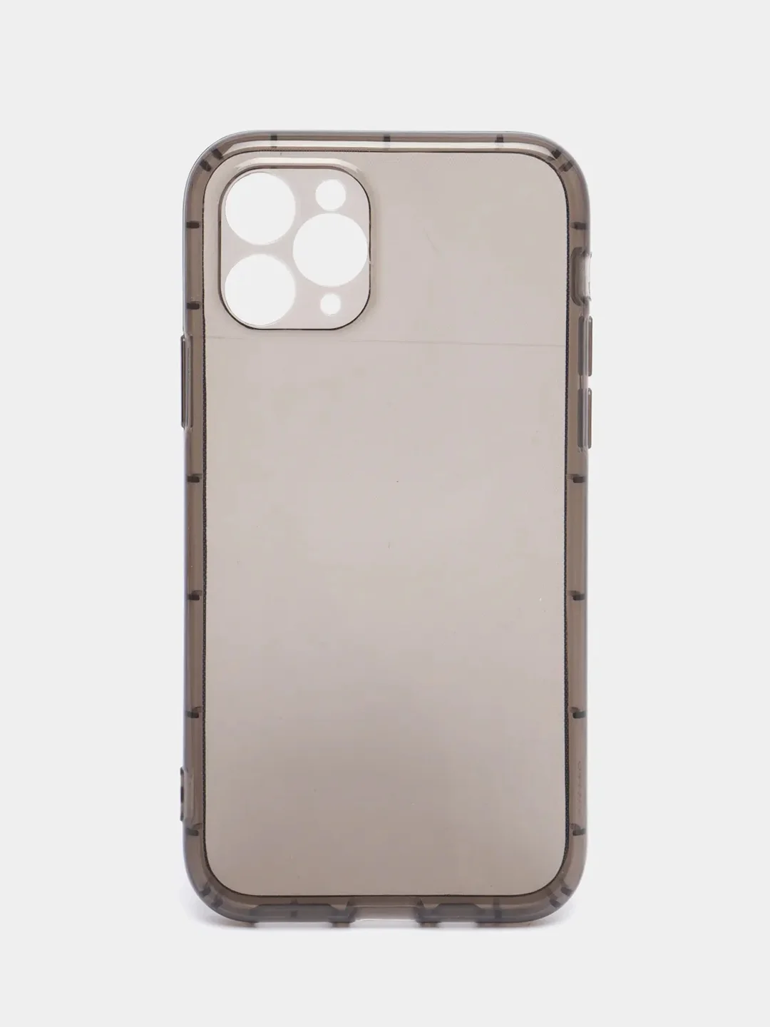 Серый чехол на iPhone 13, 12, 11, 7, 8, SE 2020, Plus, X, XS, XR, Max, Pro, mini, прозрачный