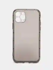 Серый чехол на iPhone 13, 12, 11, 7, 8, SE 2020, Plus, X, XS, XR, Max, Pro, mini, прозрачный