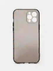 Серый чехол на iPhone 13, 12, 11, 7, 8, SE 2020, Plus, X, XS, XR, Max, Pro, mini, прозрачный
