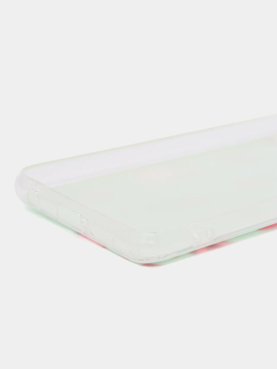 Бирюзовый чехол силиконовый для Xiaomi Poco X3 NFC/ Poco X3 Pro (Сяоми Поко Х3 Про), с рисунком