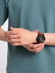 Красный часы спортивные, мужские