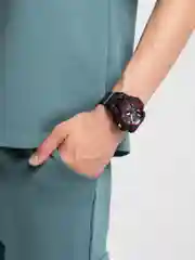 Черный часы спортивные, мужские