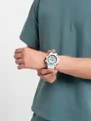 Белый часы спортивные, мужские