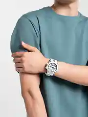 Белый часы спортивные, мужские