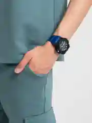 Синий часы спортивные, мужские
