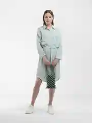 Зелёный хаки сумка мини плетённая