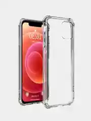Чехол на iPhone 11, XR, X, XS, 7, 8, SE, 6, 6S Plus, 12 Pro Max/mini, 13, усиленный, глянцевый силикон