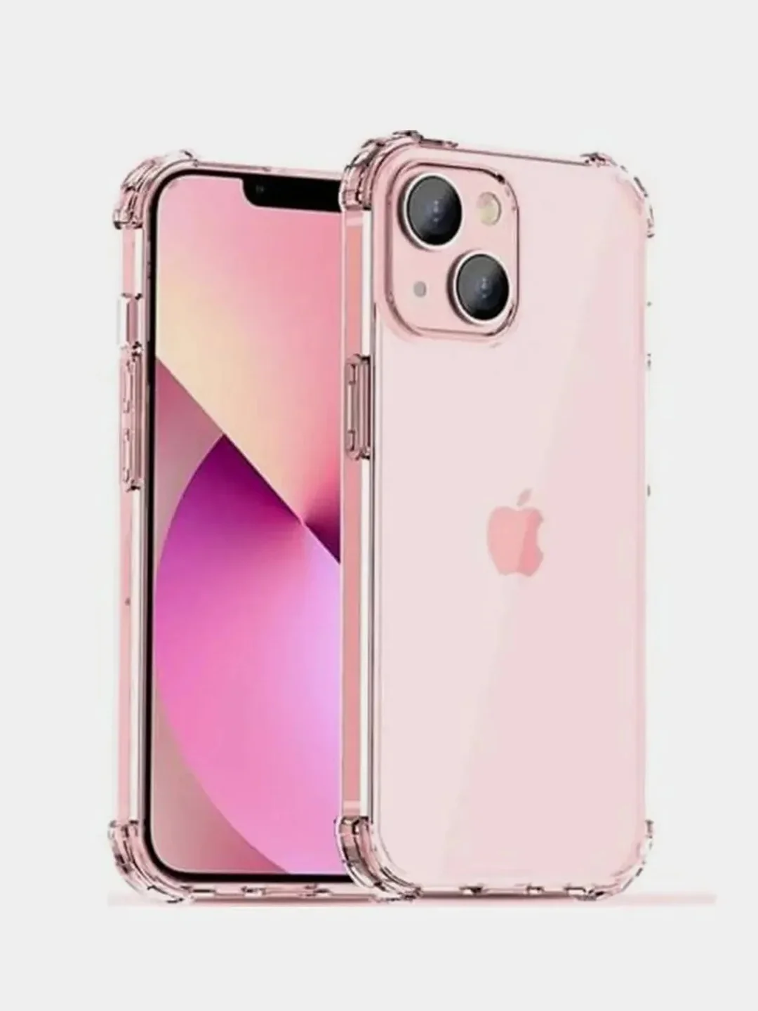 Чехол на iPhone 11, XR, X, XS, 7, 8, SE, 6, 6S Plus, 12 Pro Max/mini, 13, усиленный, глянцевый силикон