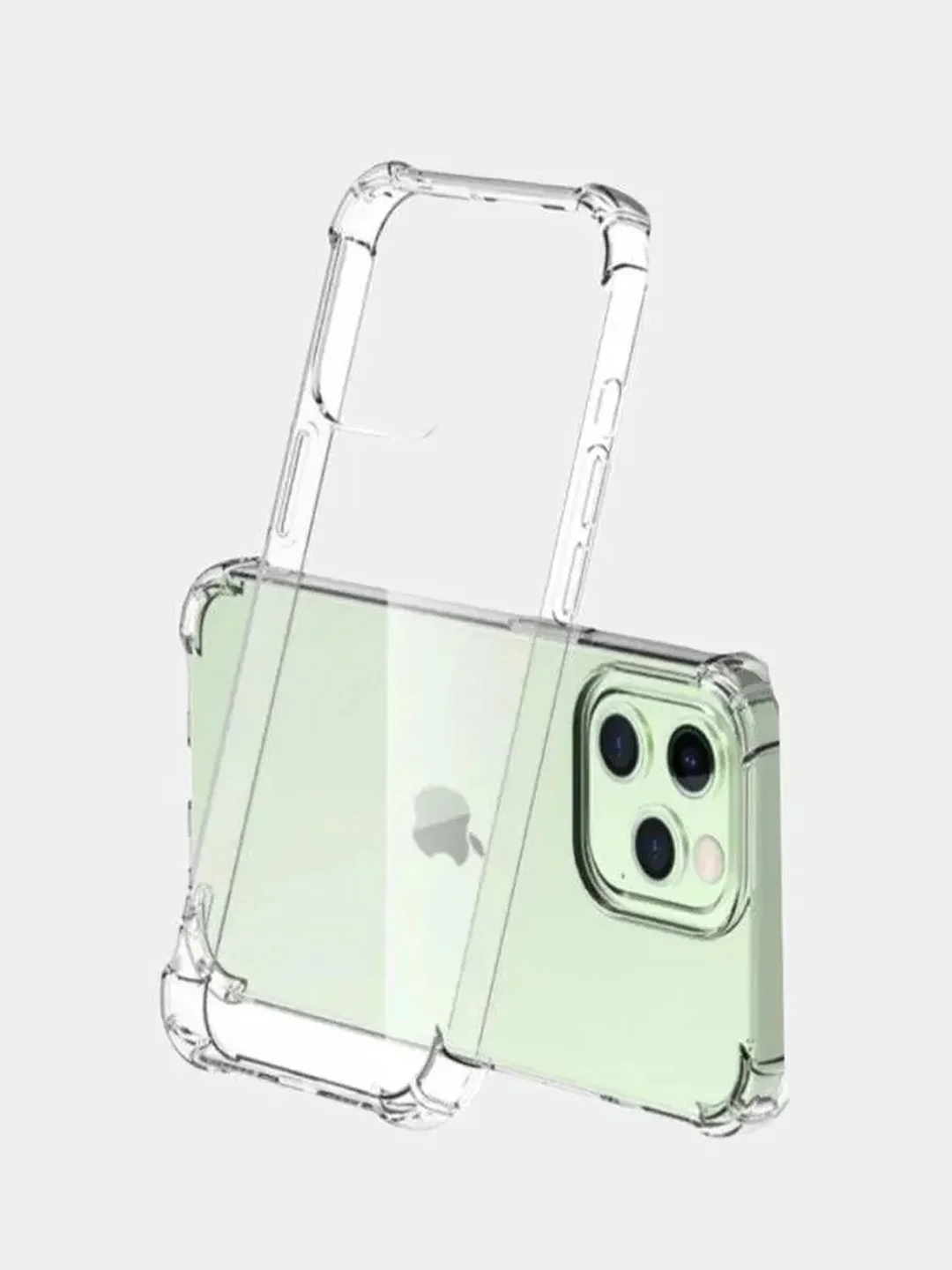 Чехол на iPhone 11, XR, X, XS, 7, 8, SE, 6, 6S Plus, 12 Pro Max/mini, 13, усиленный, глянцевый силикон