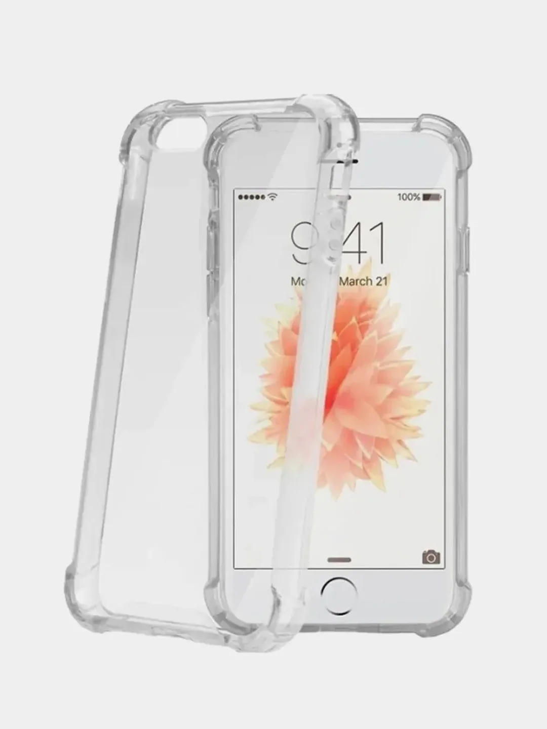 Чехол на iPhone 11, XR, X, XS, 7, 8, SE, 6, 6S Plus, 12 Pro Max/mini, 13, усиленный, глянцевый силикон
