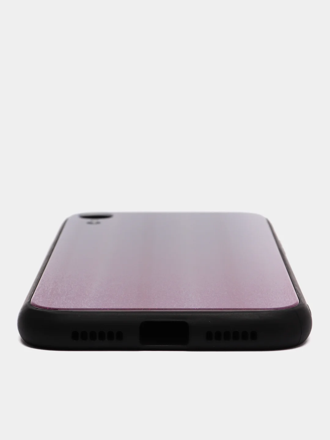 Фиолетовый чехол для iPhone XR Gradient Glass