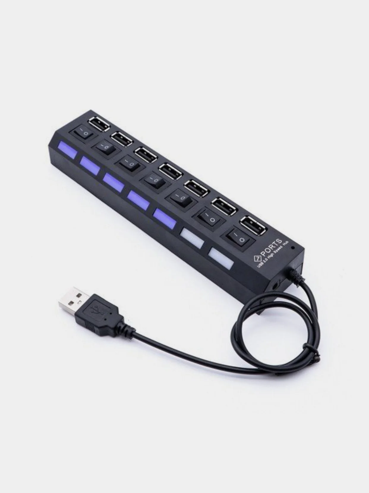 Хаб на 7 портов, USB Hub 2.0