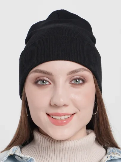 Шапка унисекс длинная