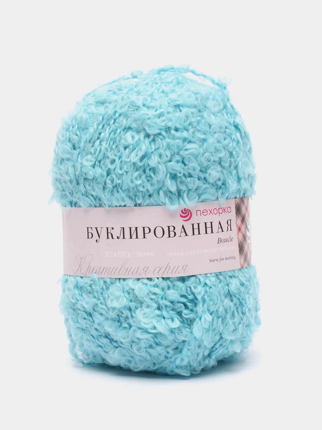 Ледяной пряжа Пехорка Буклированная 30% мохер, 20% шерсть, 50% акрил, 200г 220м