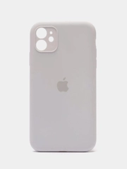 Силиконовый защитный чехол iphone 12 Pro Max с закрытым низом