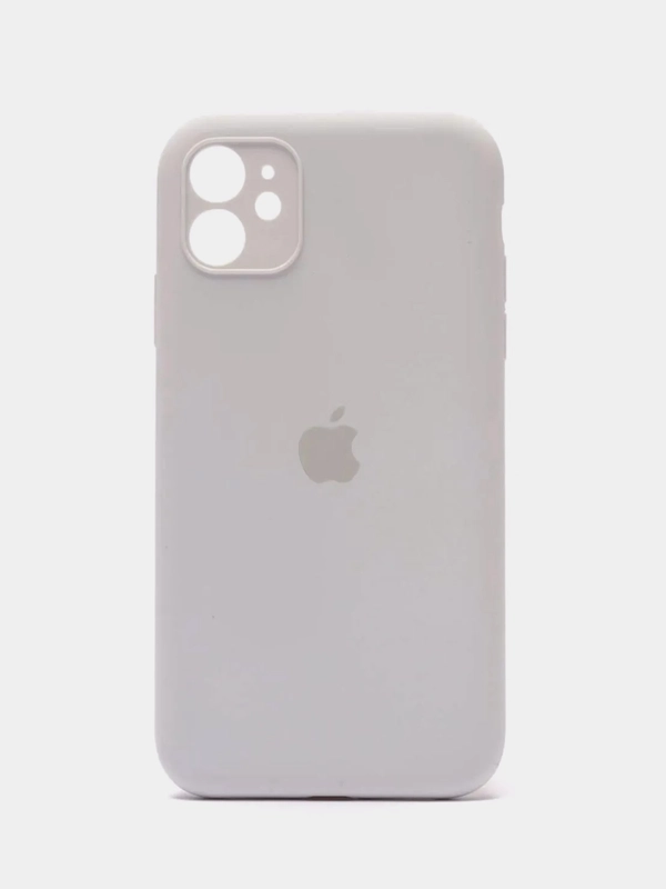 Силиконовый защитный чехол iphone 12 Pro Max с закрытым низом