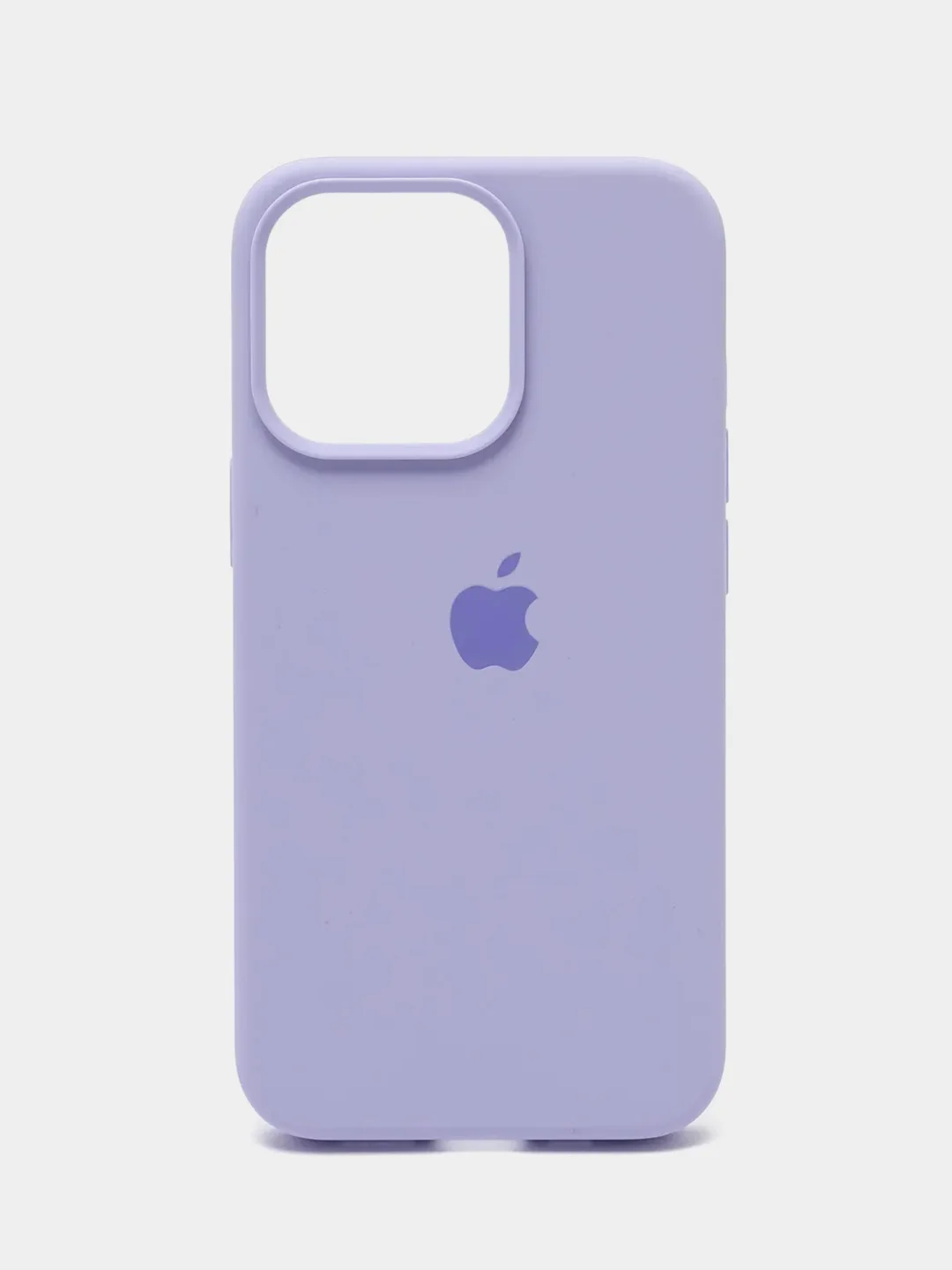 Лавандовый силиконовый защитный чехол Iphone 13 Pro, с закрытым низом